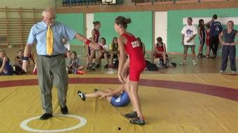 欧美摔跤比赛女子视频,激情四溢的较量与魅力展现